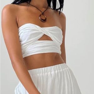 White top from Allie set from princess Polly